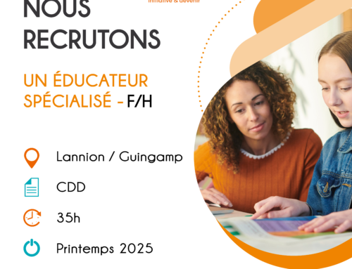 Nous recrutons un Educateur Spécialisé (F/H)