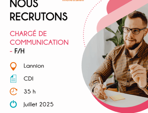 Nous recrutons un chargé de Communication (F/H)