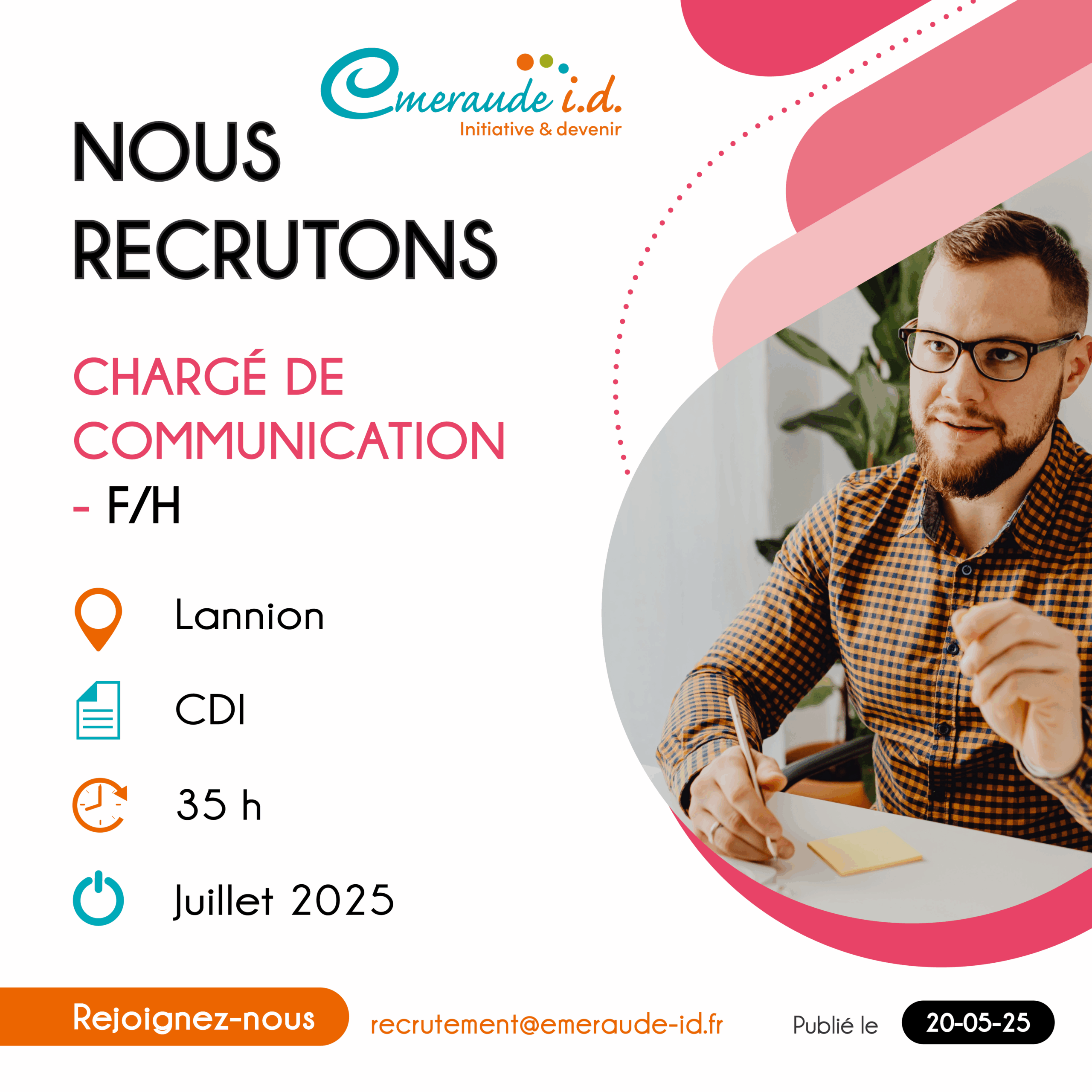 image de Chargé de communication Femme ou Homme