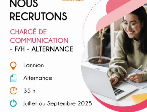 Nous recrutons un chargé de Communication F/H (Alternance)